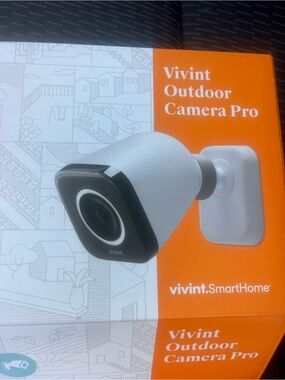 Vivint Outdoor Camera Pro - White & Black Housing